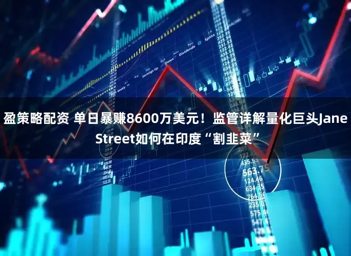 盈策略配资 单日暴赚8600万美元！监管详解量化巨头Jane Street如何在印度“割韭菜”