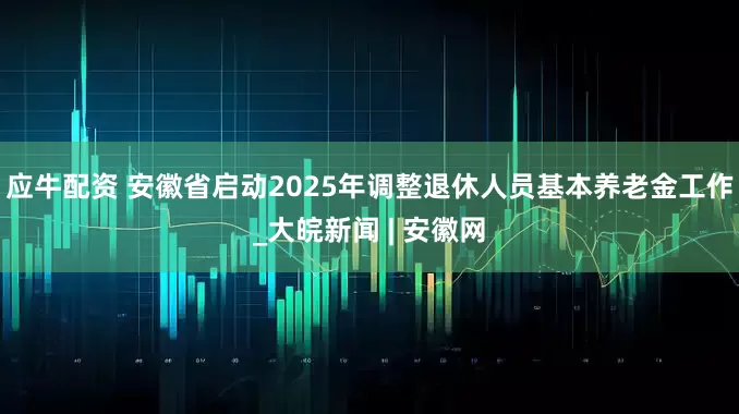 应牛配资 安徽省启动2025年调整退休人员基本养老金工作_大皖新闻 | 安徽网